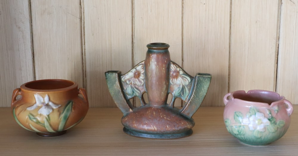 Three Roseville Vases (1 of 11)