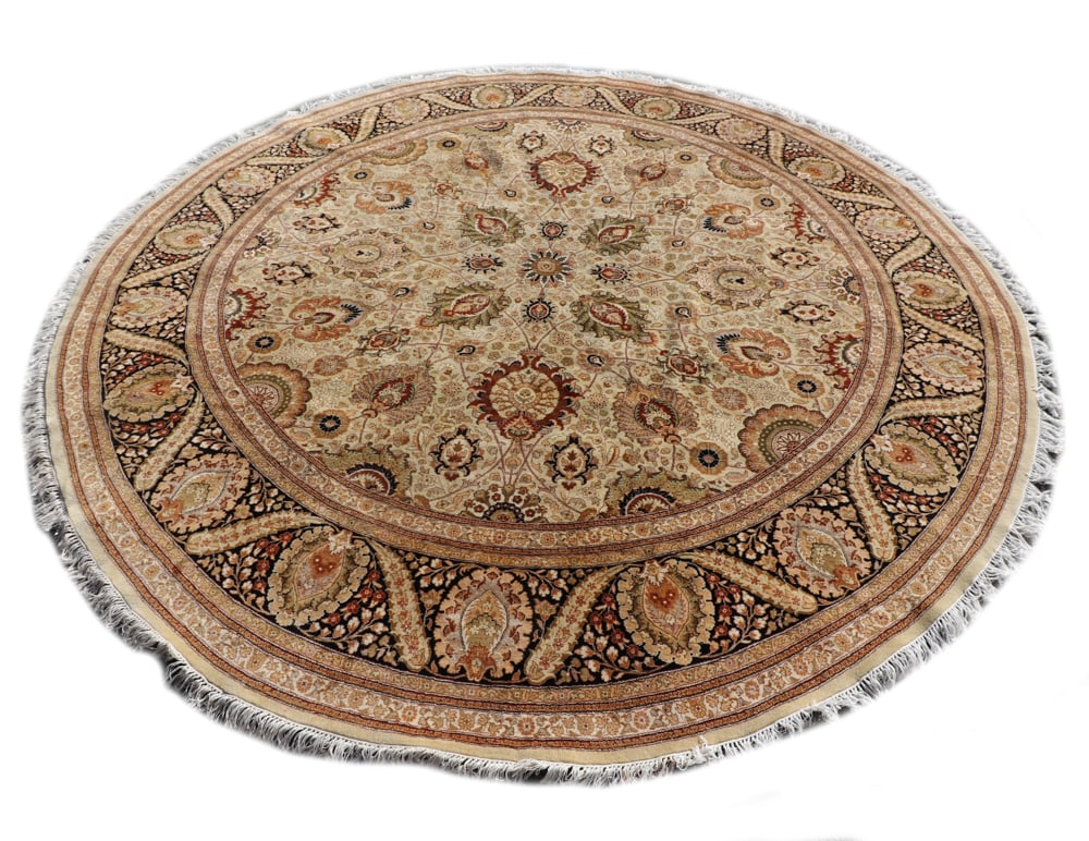 Fine Turkish Round Carpet (1 of 8)