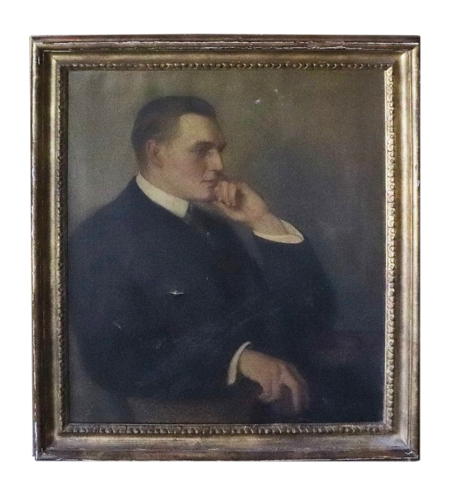 John W. Ream Portrait, Oil on Canvas (1 of 6)