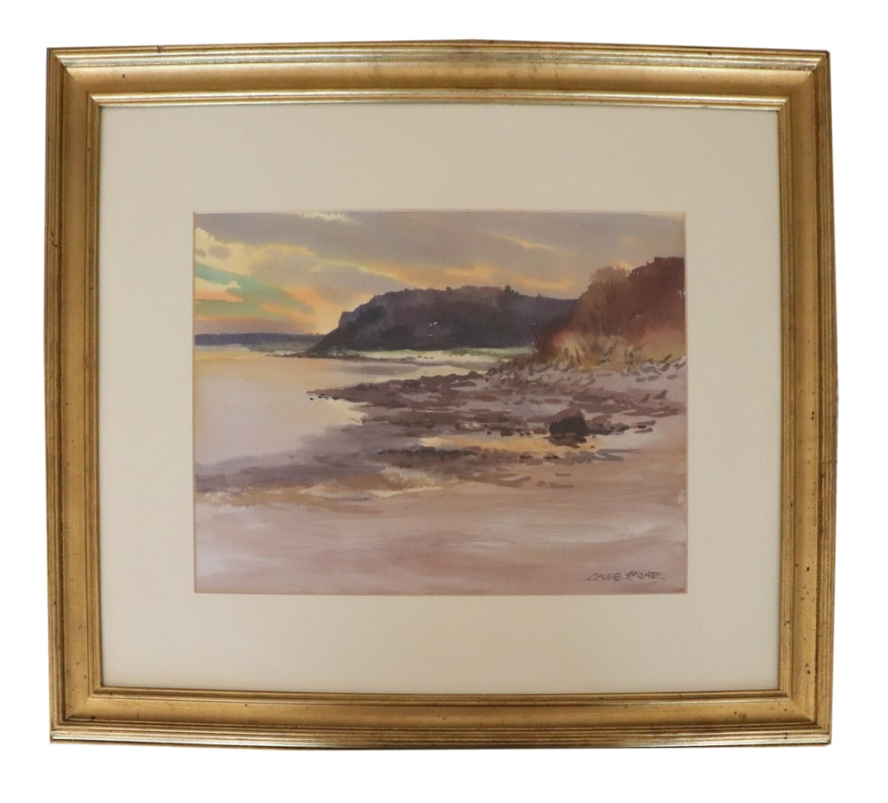 Caleb Stone, View in Manchester, Oil on Board (1 of 8)