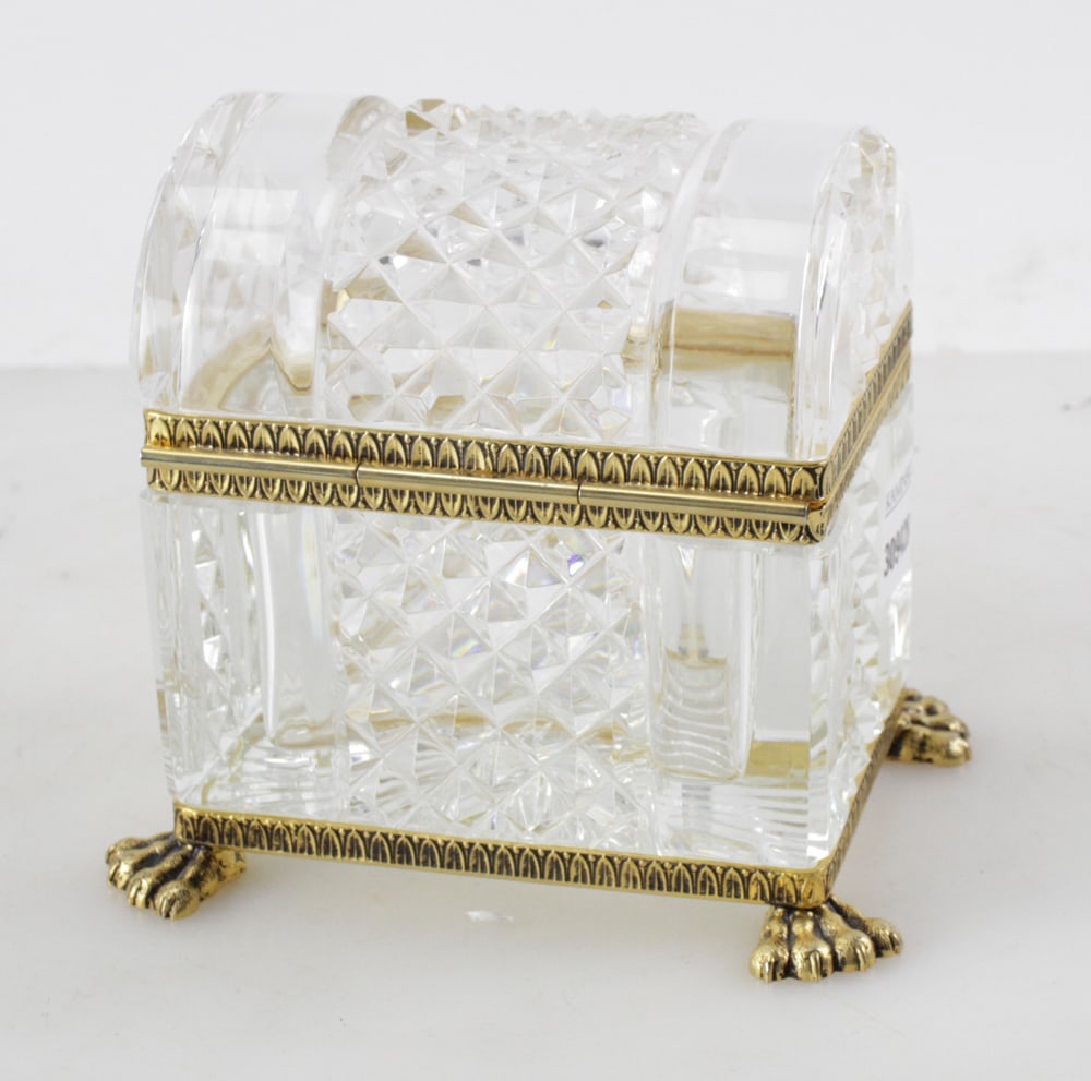 French Crystal Dome-Shaped Box (1 of 13)