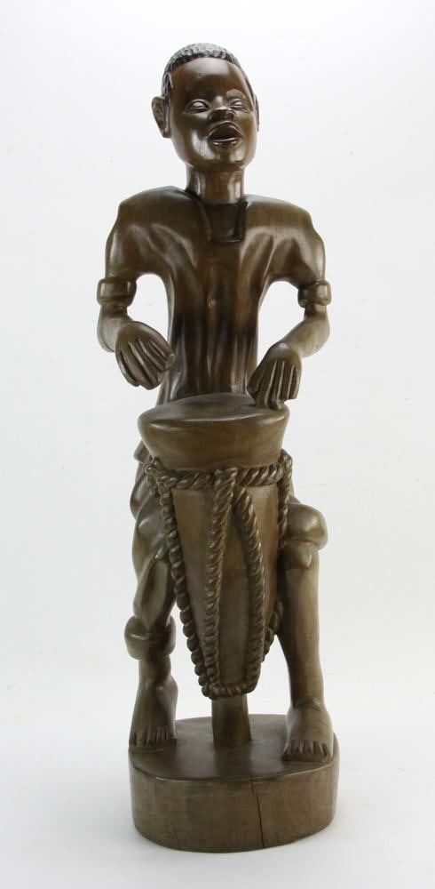 Wood Sculpture Of African Man (1 of 6)
