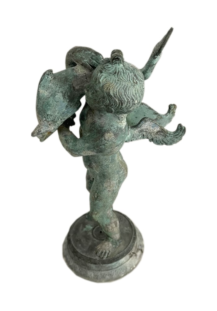 Bronze Boy with Dolphin After Antiquity (1 of 3)