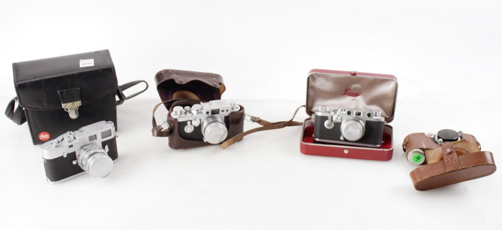 Group of Leica Cameras (1 of 12)
