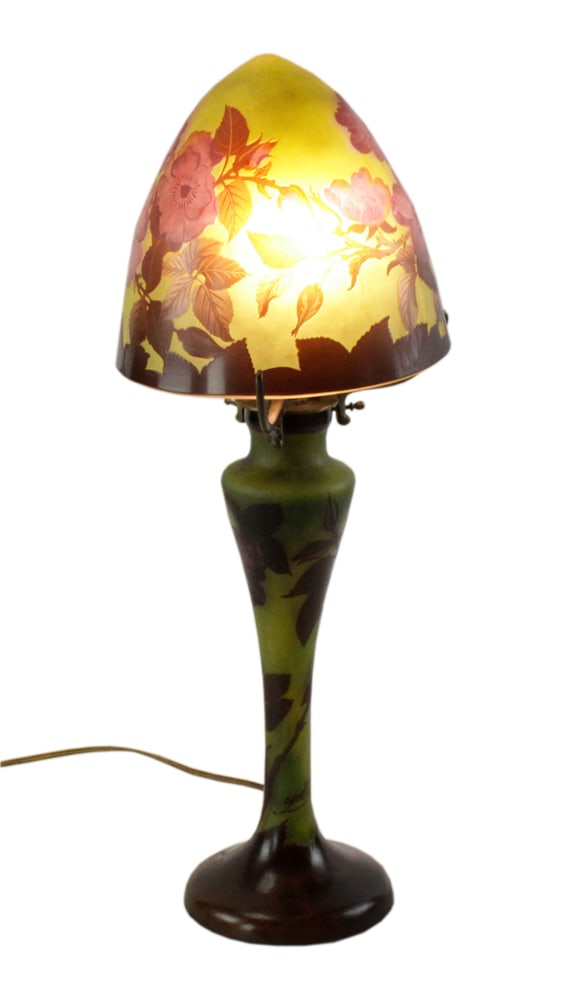Signed Galle Table Lamp (1 of 19)