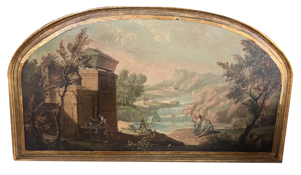 Late 18thC Italian View of Roman Ruins (1 of 8)