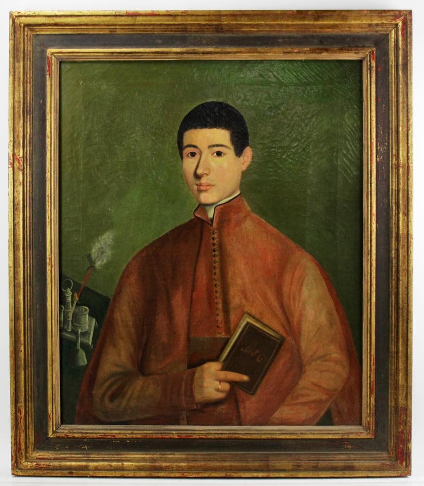 19thC Spanish School Portrait of Young Boy (1 of 8)