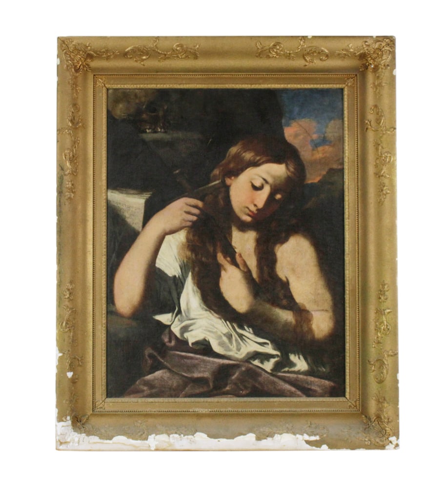 17thC Italian School, Penitent Magdalene (1 of 8)