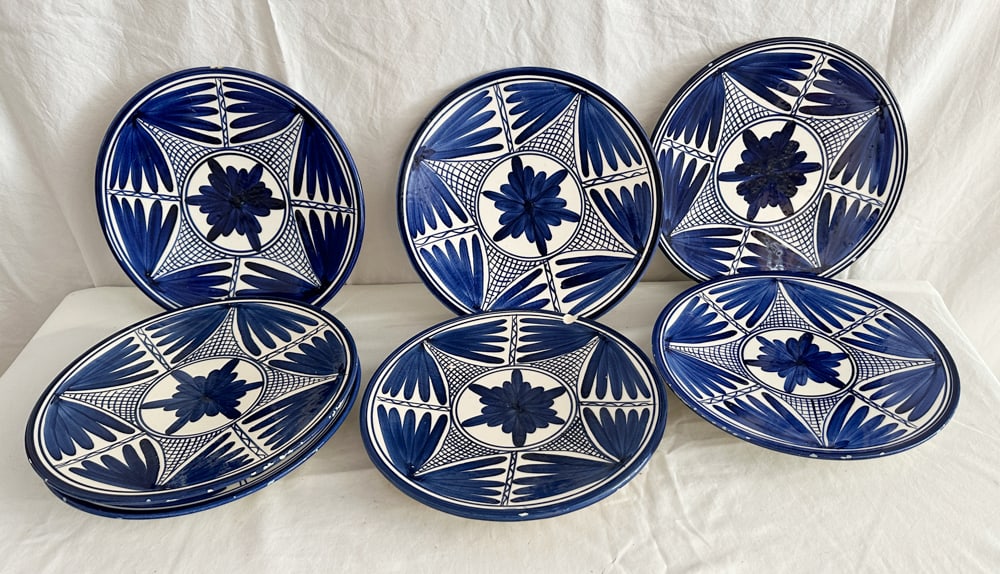 Spanish Blue and White Plates (1 of 4)