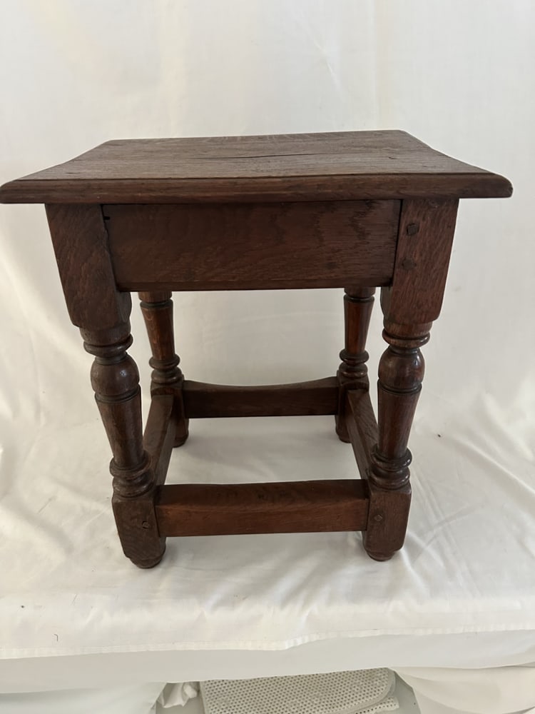 18thC English Oak Table (1 of 2)