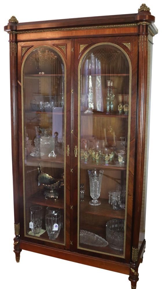 Late 19thC French Regency Display Cabinet (1 of 6)