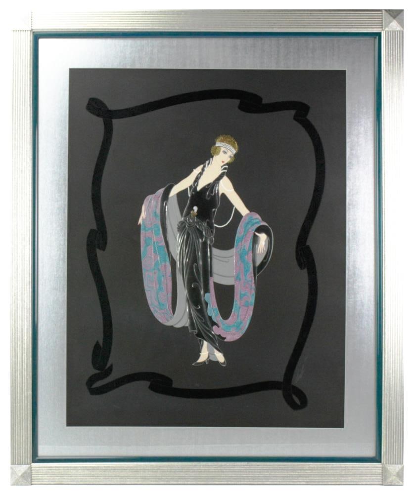 Erte, "Gala", Graphic Edition Serigraph (1 of 7)