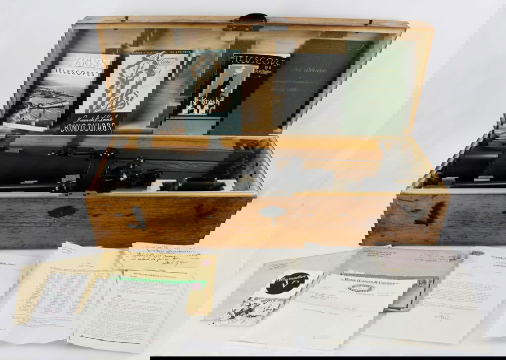 1937 Zeiss Portable Terrestrial Telescope in Box (1 of 20)