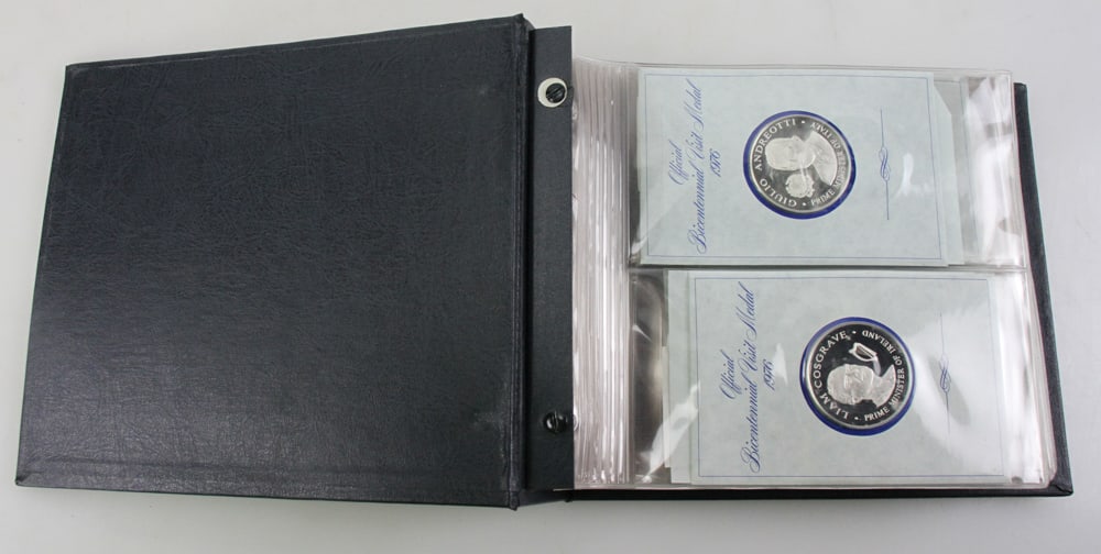 Franklin Mint, Bicentennial Visit Medal 1976 (1 of 10)