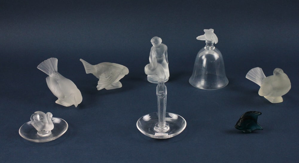 Lalique Birds, Bell, etc. (1 of 15)