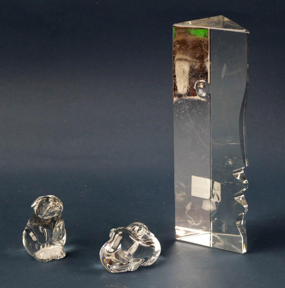 Group of Glass Items, Steuben, Baccarat (1 of 8)