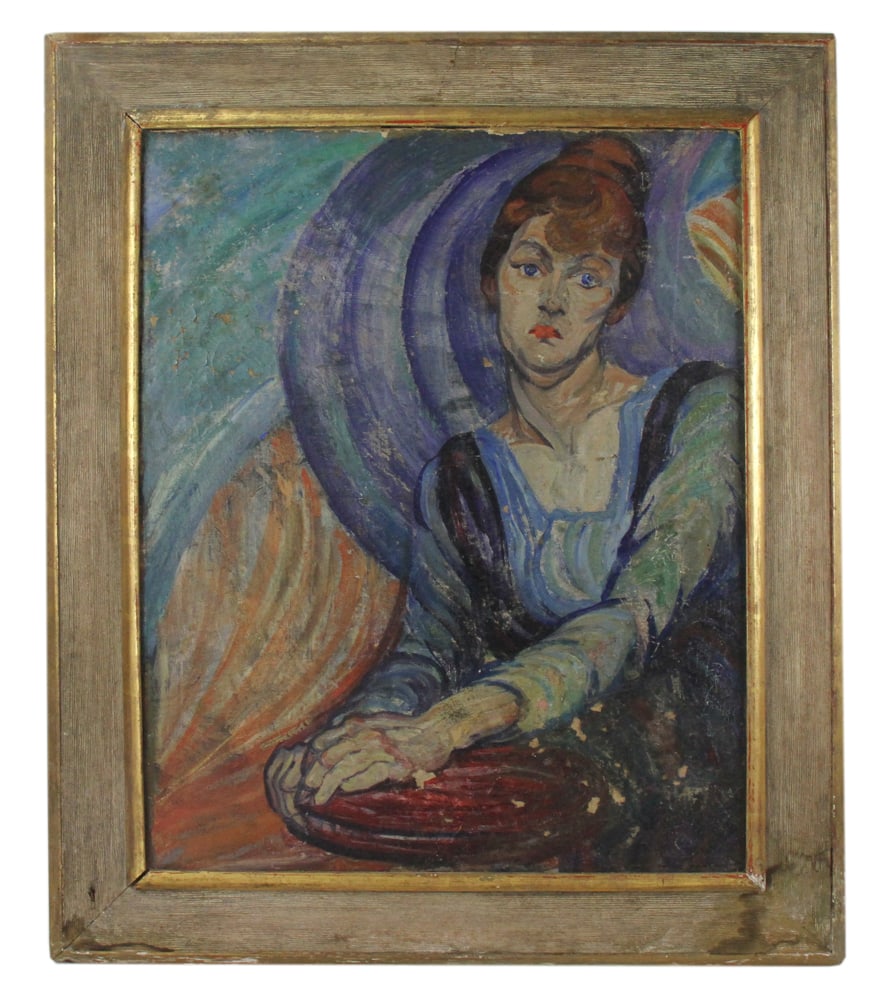 Surreal Portrait, Oil on Board (1 of 9)