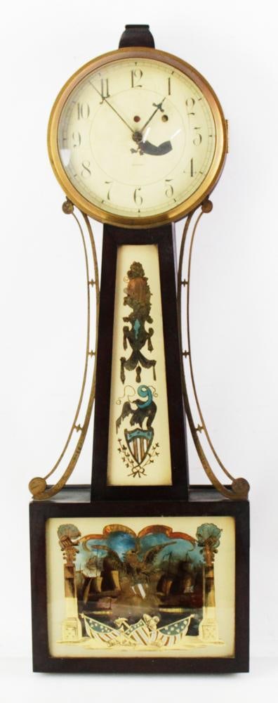 Waltham Banjo Clock, Electrified (1 of 8)