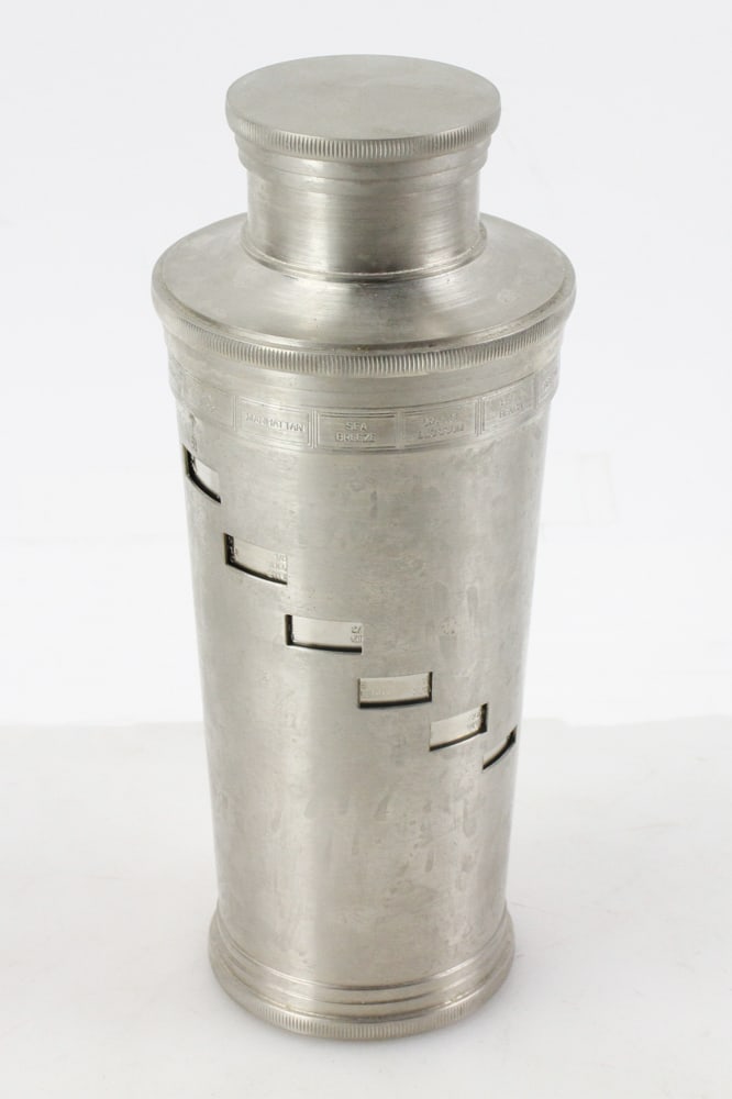Silverplate Dial-a-Drink Cocktail Shaker (1 of 8)