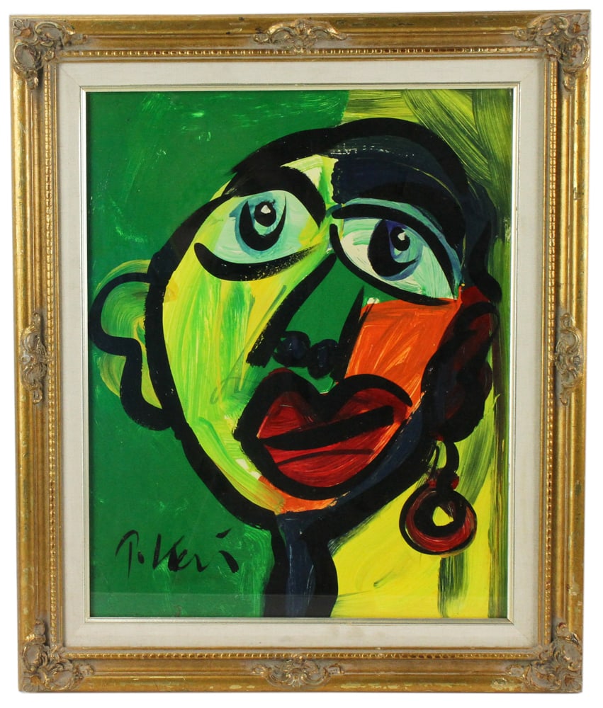 Peter Keil, Berlin, Portrait, Oil on Board (1 of 10)