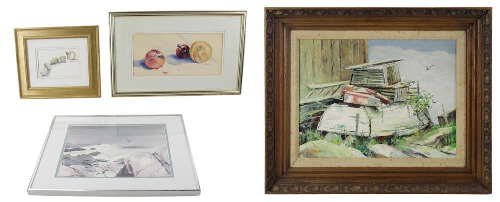 Bernard Gerstner, Oil on Canvas and Watercolors (1 of 20)