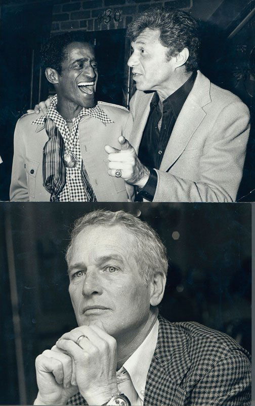 Celebrity Photography by Chiu and Cough: Photography by Andrea Chiu, two images, Janet Cough, one image, and six images by various artists, of celebrities including: John Wayne, Bing Crosby, Dustin Hoffman, Lucille Ball, Betty Davis, and Sam