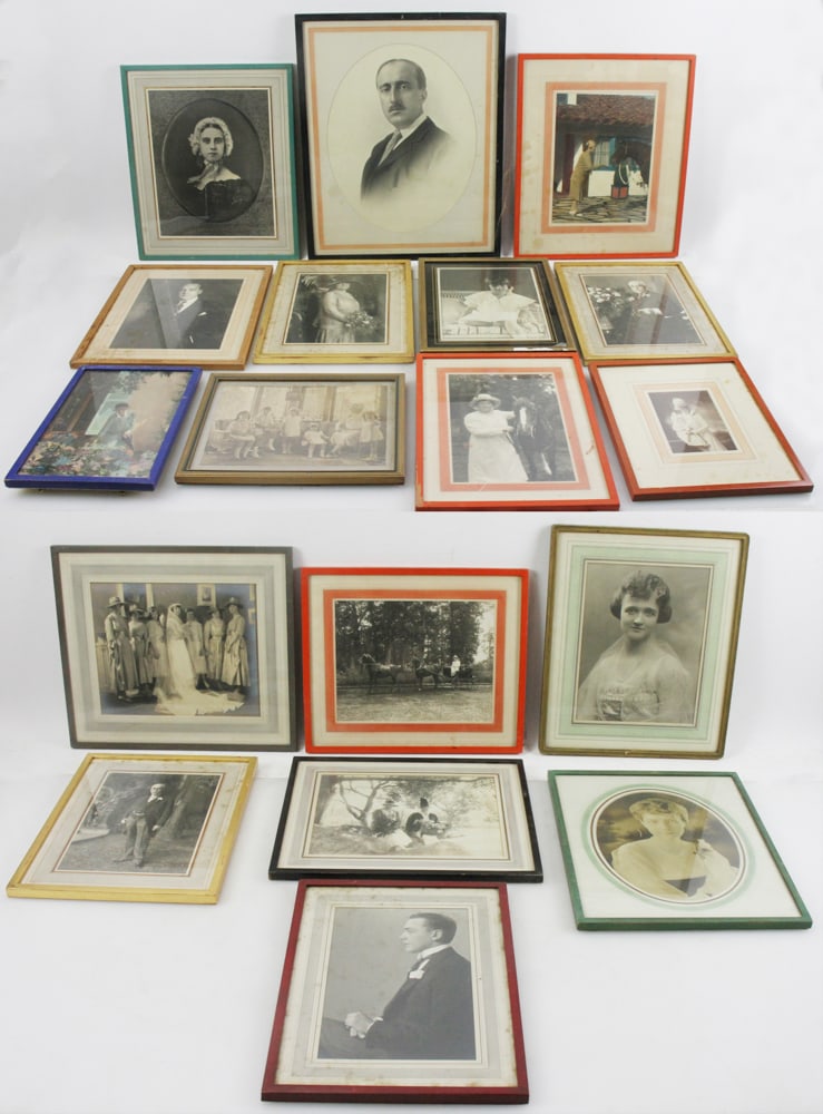 Collection of Armour and Mitchell Family Photos: Collection of Armour and Mitchell family photos, (18) framed. Provenance: Mitchell-Armour Estate.