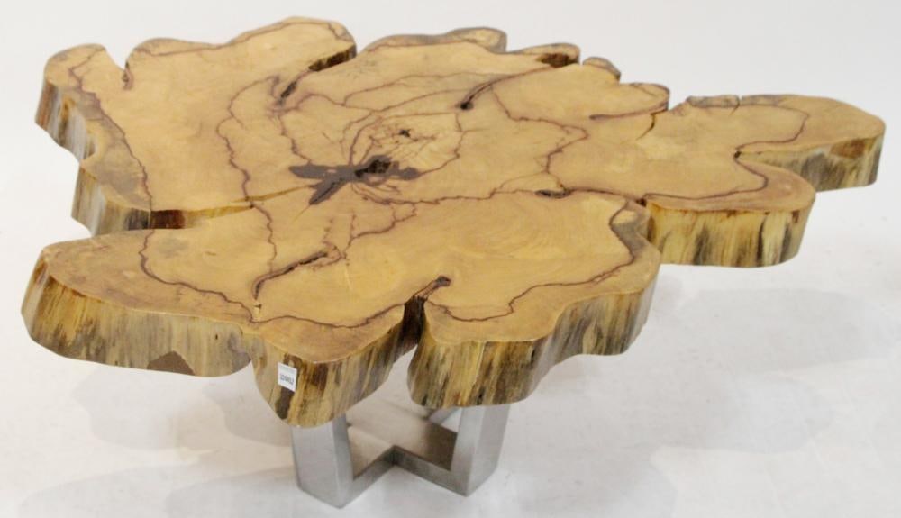 Tamarind Wood Coffee Table, David Alan Collection: Tamarind wood coffee table, David Alan Collection, Solano Beach, California, 18" H x 45' W x 35" D. Owner paid $1912.57.