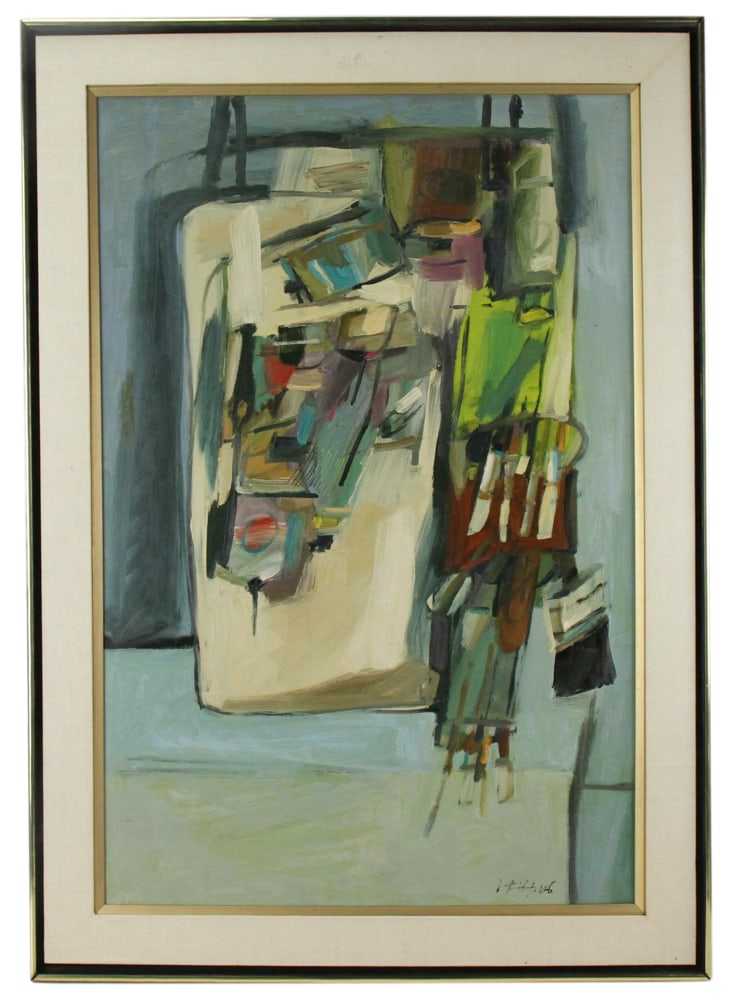 Zygmund Jankowski, Artist's Studio Abstract (1 of 9)