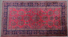 Antique Persian Manchester Keshan Rug