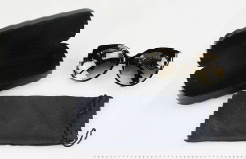 Pair of Alexander McQueen Designer Sunglasses: Pair of Alexander McQueen designer sunglasses. Provenance: Montecito, California collection.