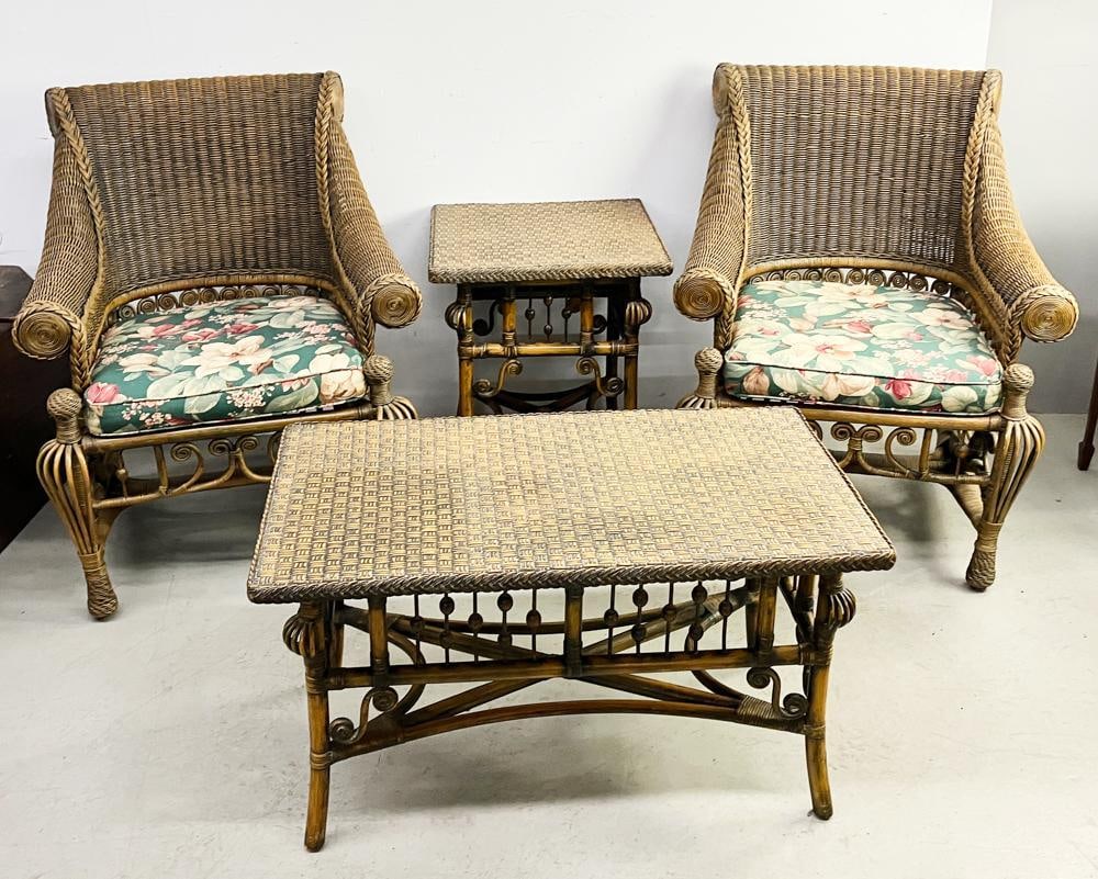 Custom Wicker Porch Set (1 of 12)