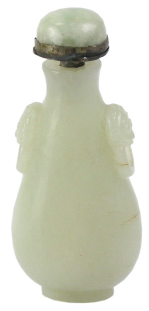 Old Chinese Fine Jade Snuff Bottle (1 of 7)