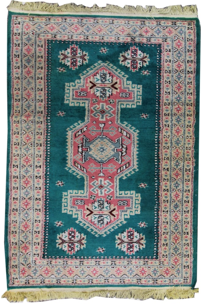 Old Pakistani Rug, Shalimar Design (1 of 7)