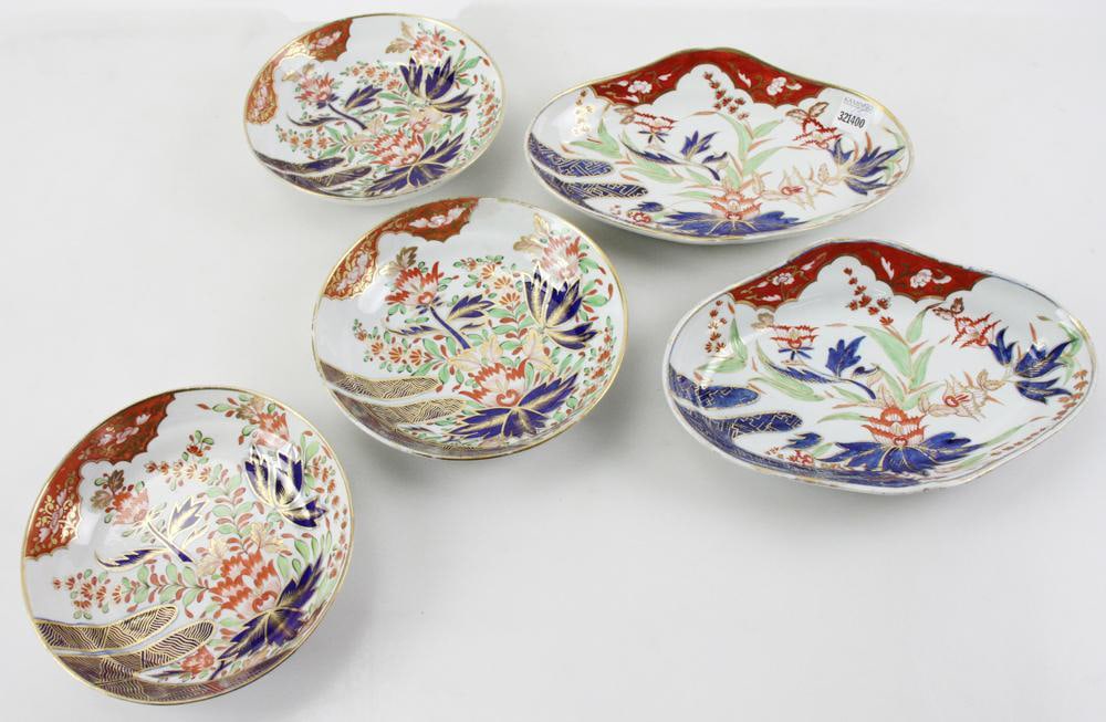 19thC English Coalport Finger and Thumb Dishes (1 of 8)