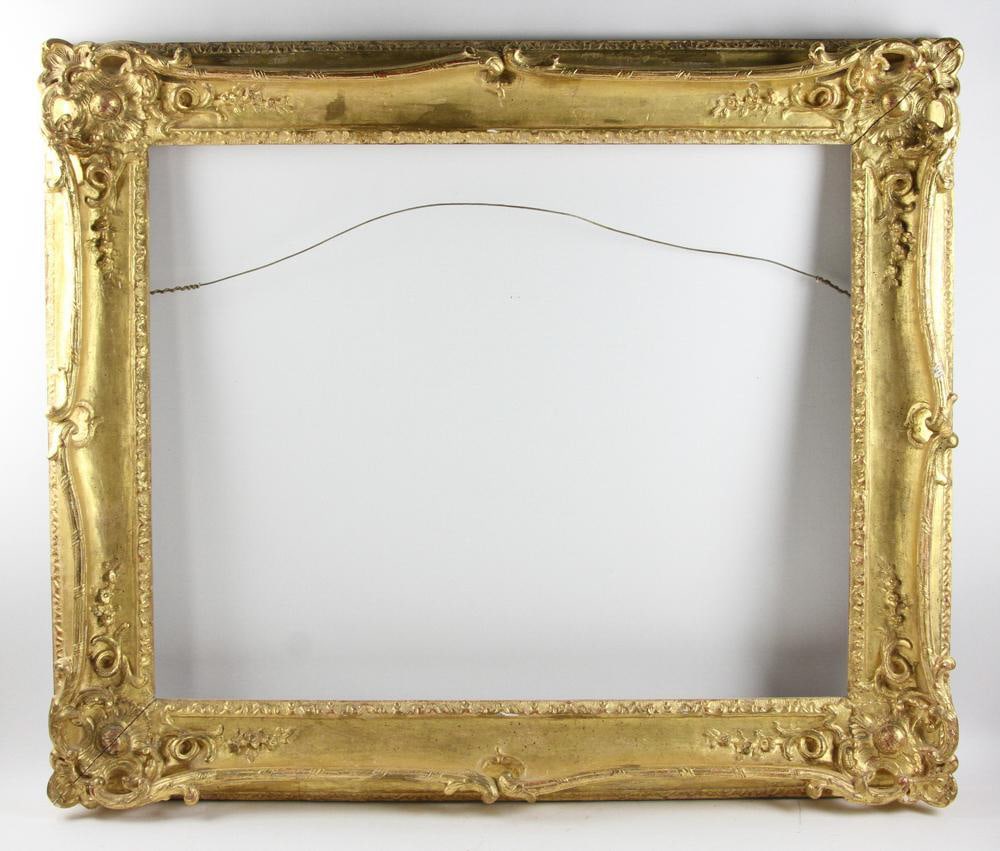 19thC Style French Barbizon Carved Giltwood Frame (1 of 1)