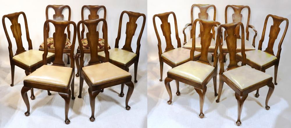 Old Colony Queen Anne Style Dining Chairs (1 of 16)
