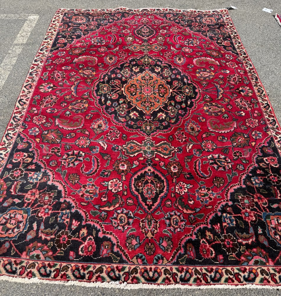 Semi-Antique Persian Mahal Rug (1 of 4)