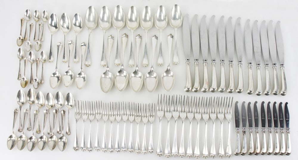 Continental-style .800 Silver Flatware (1 of 15)