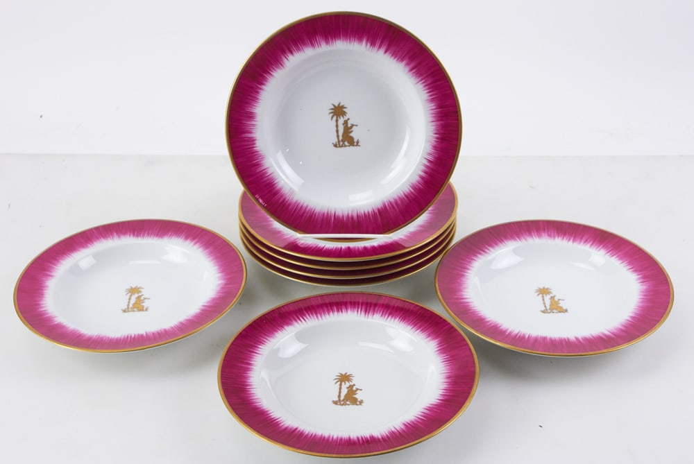 Alberto Pinto Limoges Hand-Painted Bowls (1 of 8)