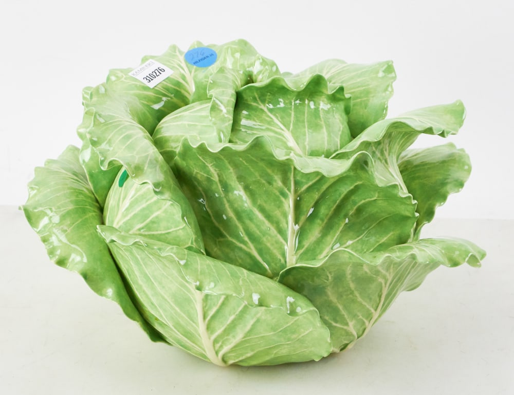 Dodie Thayer Green Covered Cabbage Tureen (1 of 10)