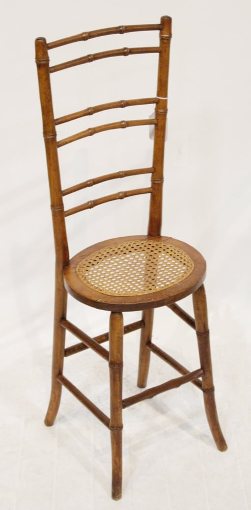 English Highback Chair with Cane Seat (1 of 8)