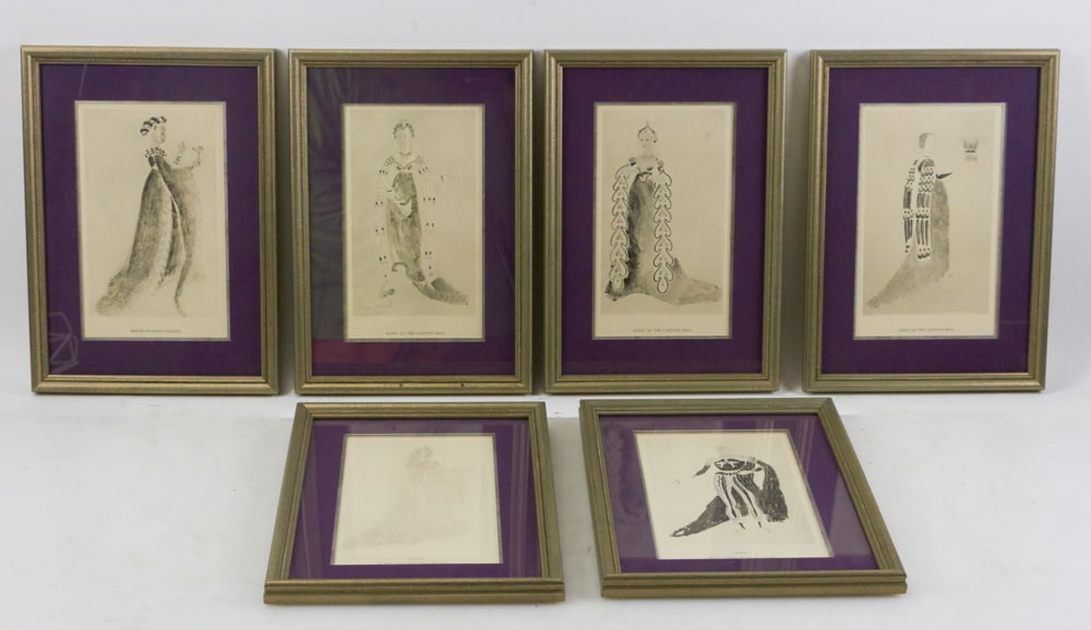 Lady Capulet Fashion Prints, Silver Framed (1 of 16)