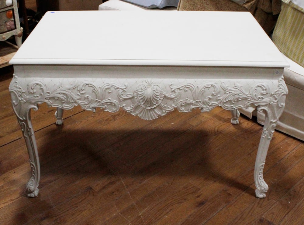 Irish Chippendale Center Table (1 of 8)