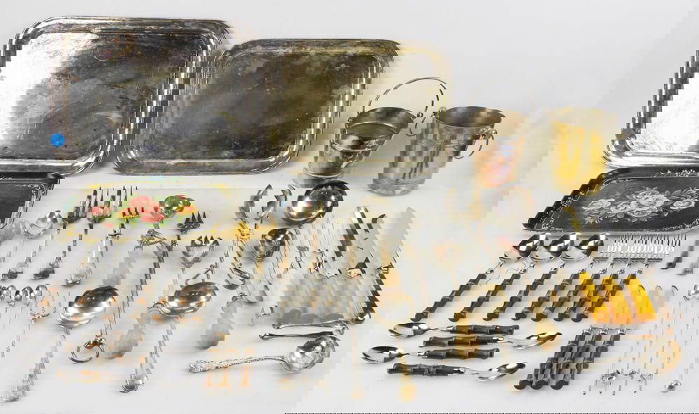 Silverplate Lot, Including Cutlery (1 of 19)