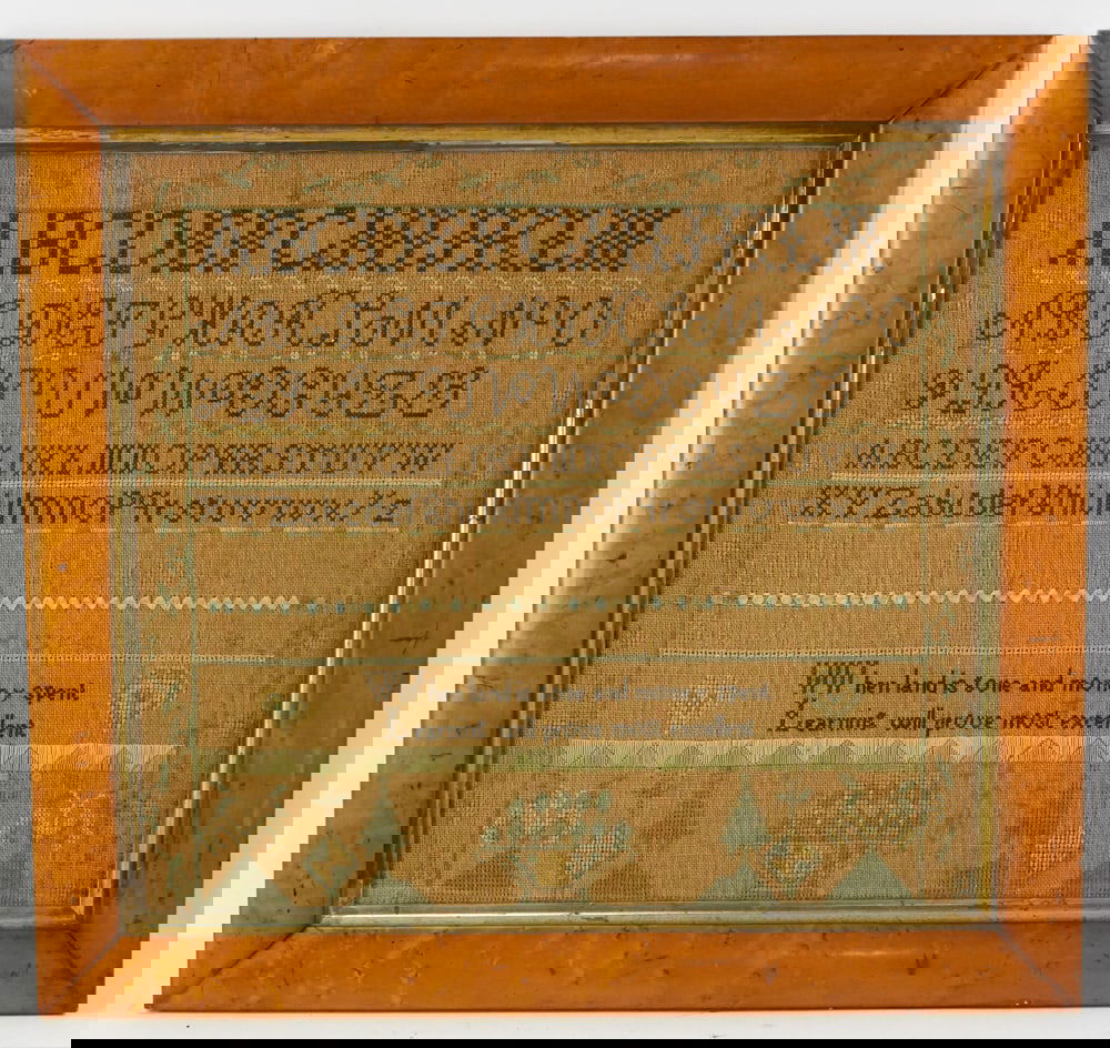 Early 19thC Needlework Sampler (1 of 6)