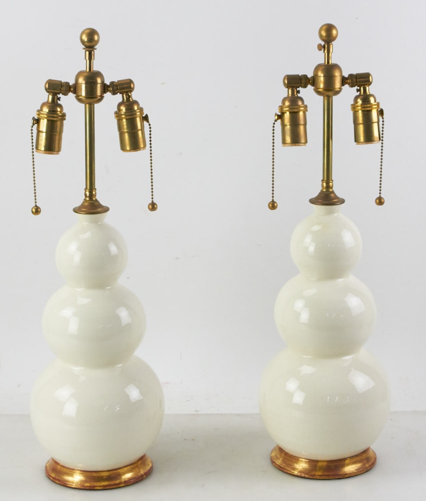 Christopher Spitzmiller Medium Three-Ball Lamps (1 of 8)