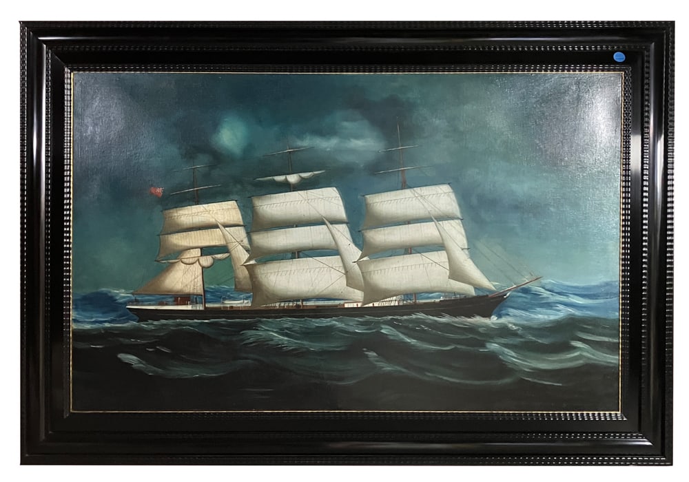 19th/20thC British Clipper "Dalacirnie", Attr to Kensington (1 of 7)