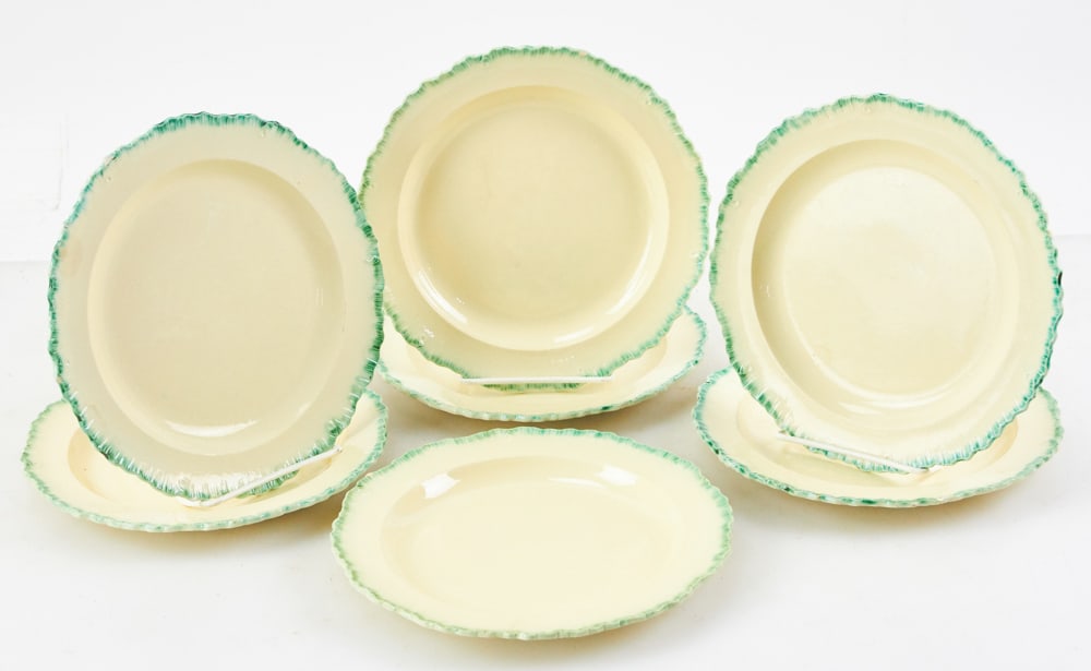 19thC English Plates, Provenance John Rosselli (1 of 10)