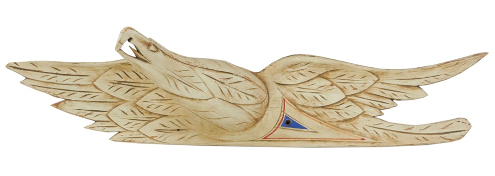 Hand-carved Wood Eagle by W. Ketner (1 of 8)